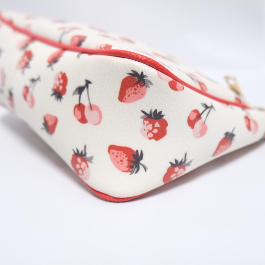 coach Strawberry cherry　accessory pouch
