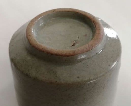青磁　香炉