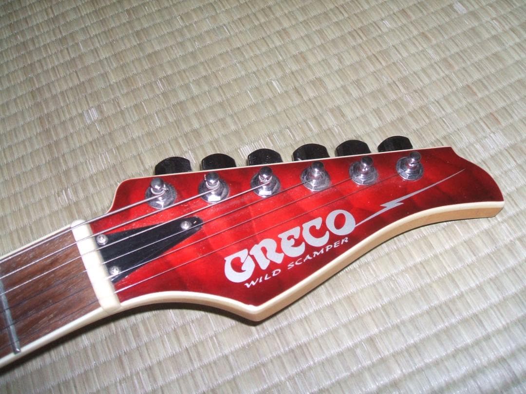 グレコ WS43 Greco Wild Scamper エレキギター レッド