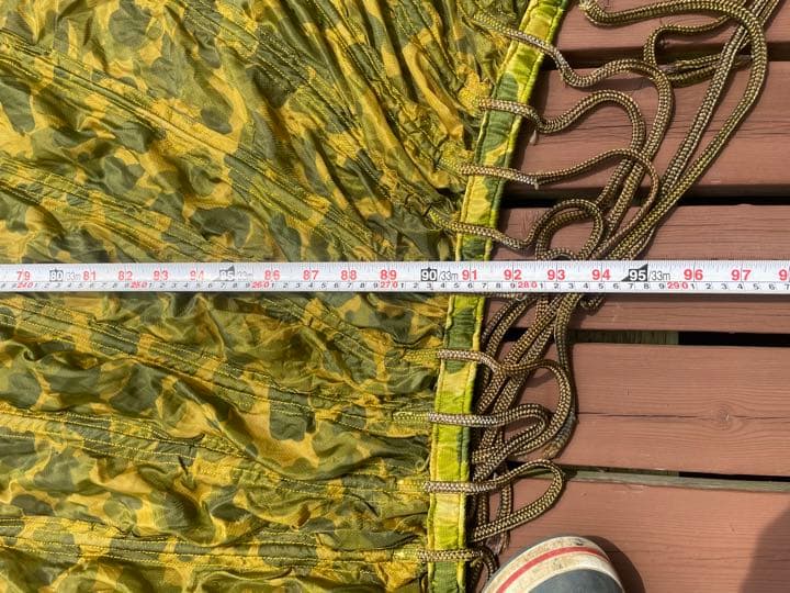 米軍　放出品　激レア　パラシュート生地　アメリカ軍