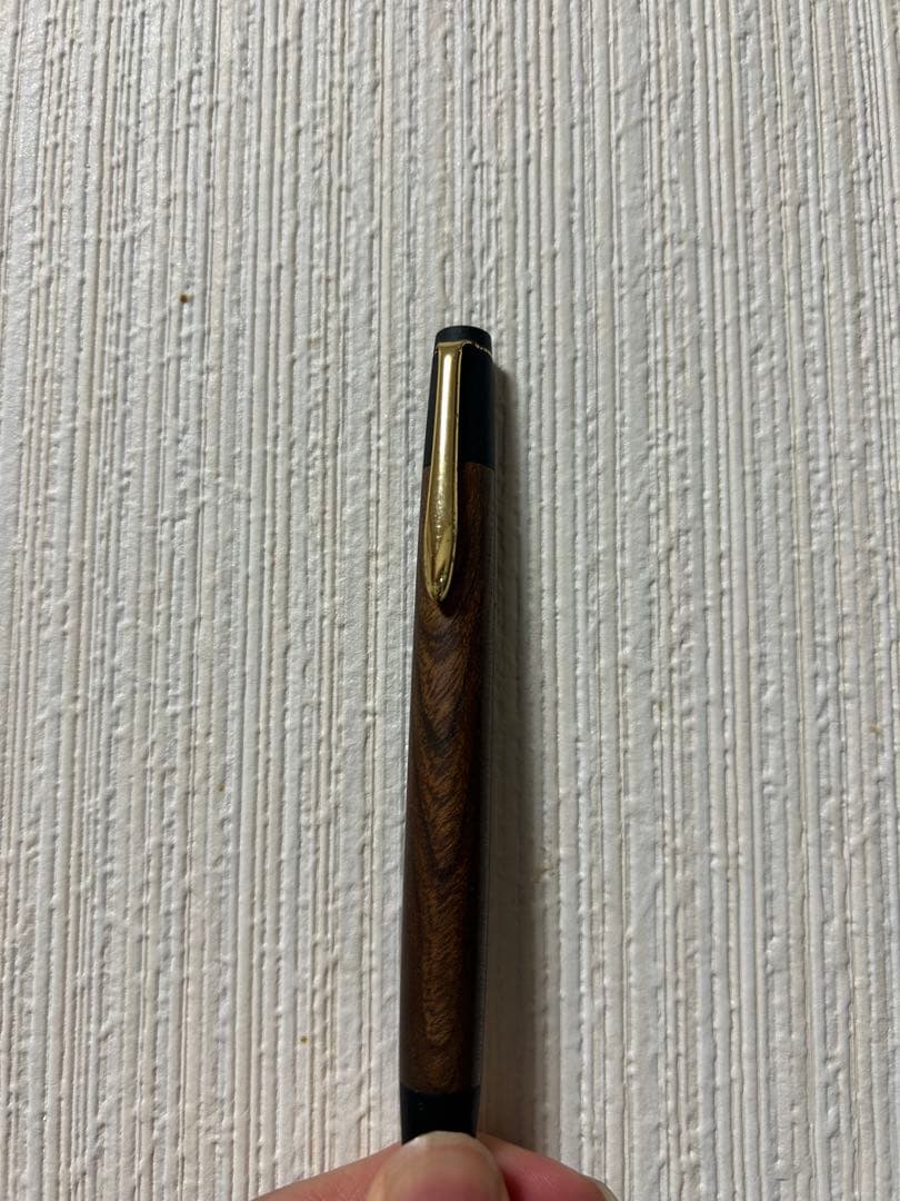 野原工芸 欅のシャーペン 付属品花梨紅白ウッドキューブのみ 口金キャップ無し