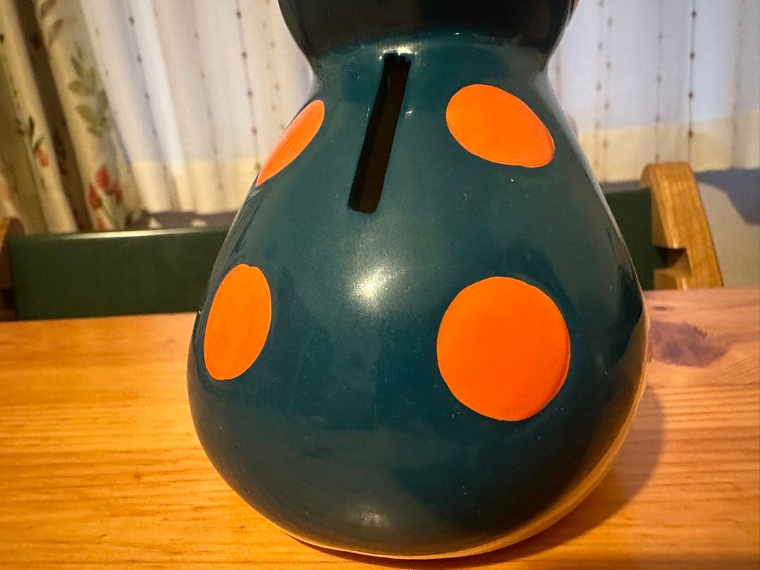 【ヴァン】ヒノアラシの陶器の貯金箱（ポケモン）