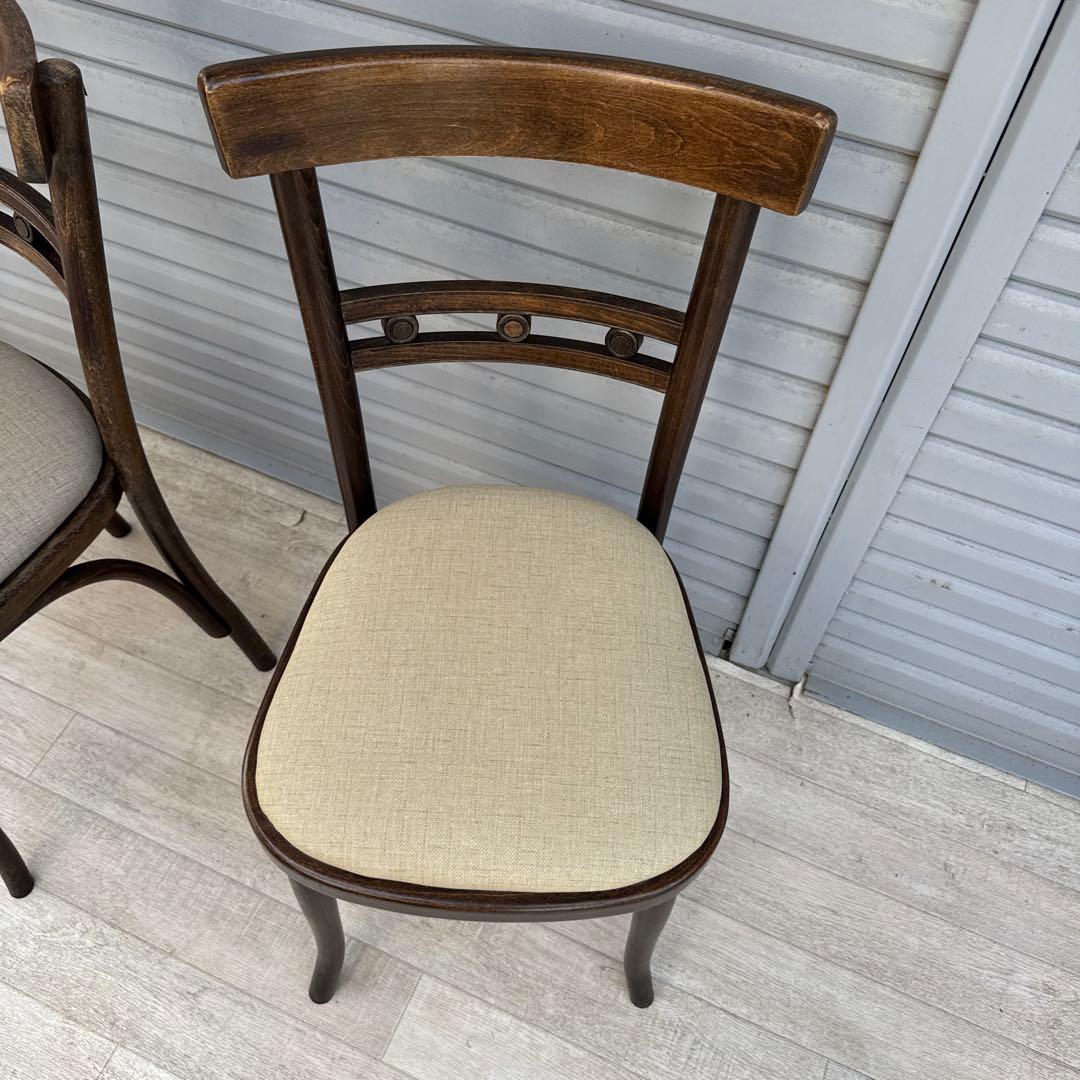 ポーランド製　THONET トーネット　ダイニングチェア　ヴィンテージ2脚