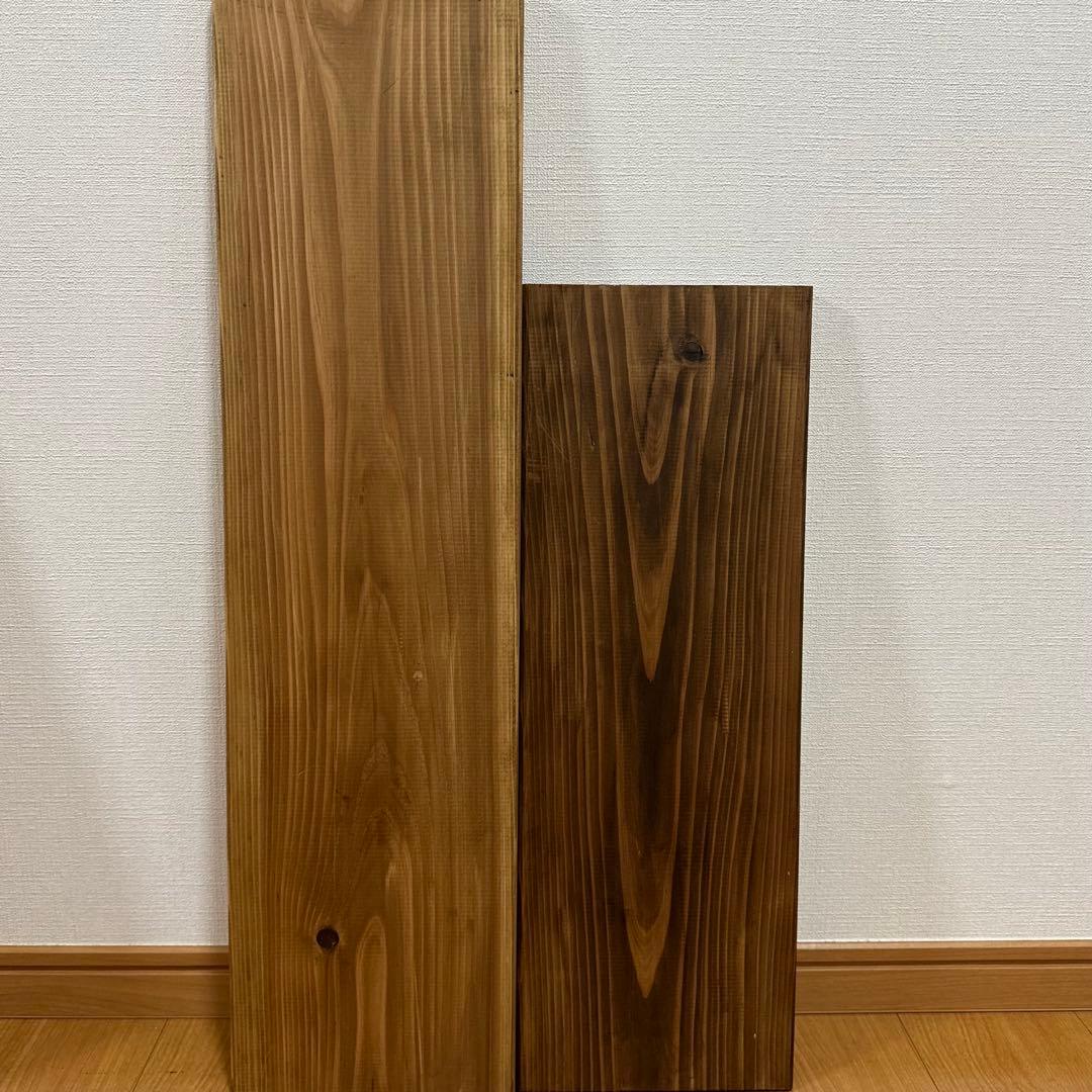 無垢板のオープンシェルフ　5段　折り畳みラック　什器　棚　アイアンラック　飾り棚