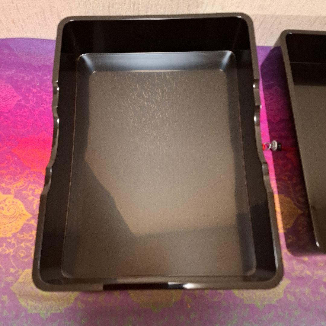 新品・未使用☆昭和レトロ　輪島塗　免状箱　茶道具　華道　嫁入り道具　小物入れ