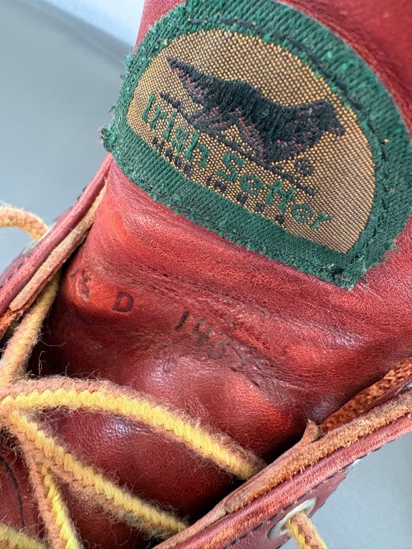 RED WING/8166/半円犬タグ/<No.1703>
