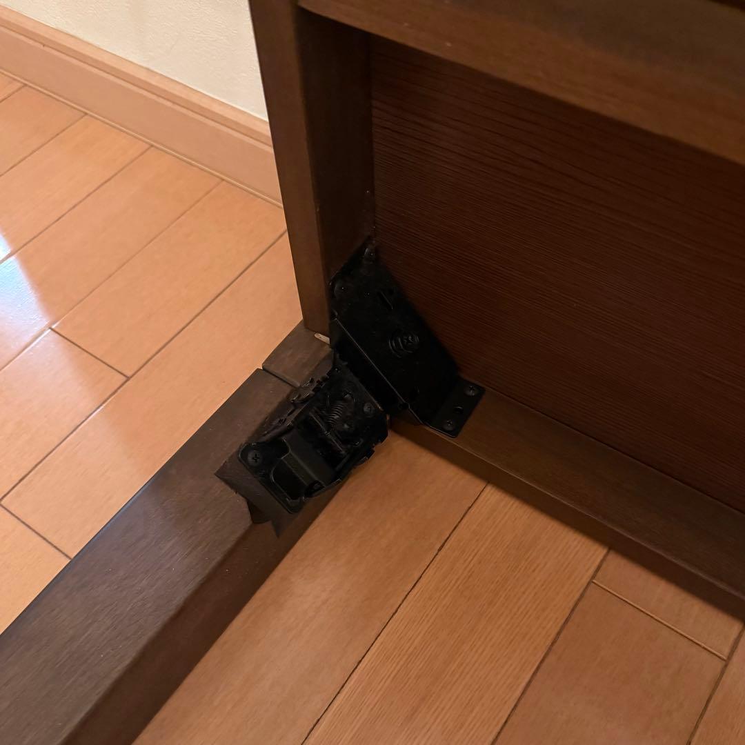【訳あり】家具調こたつ 折りたたみ 120サイズ (株)協立工芸