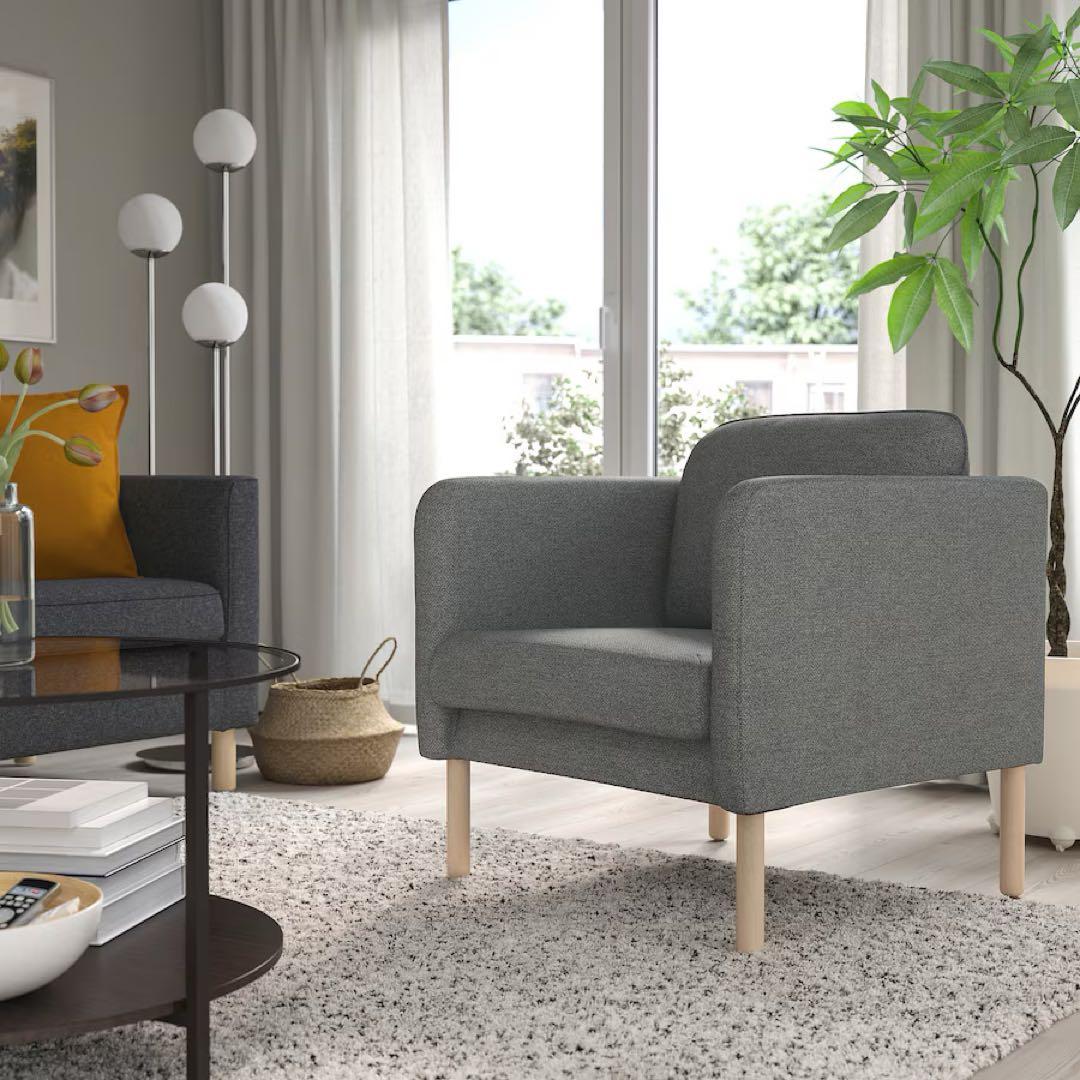 【送料込み　たのメル便】IKEA ヴィスカバッカ椅子ソファー　1人掛け　イケア
