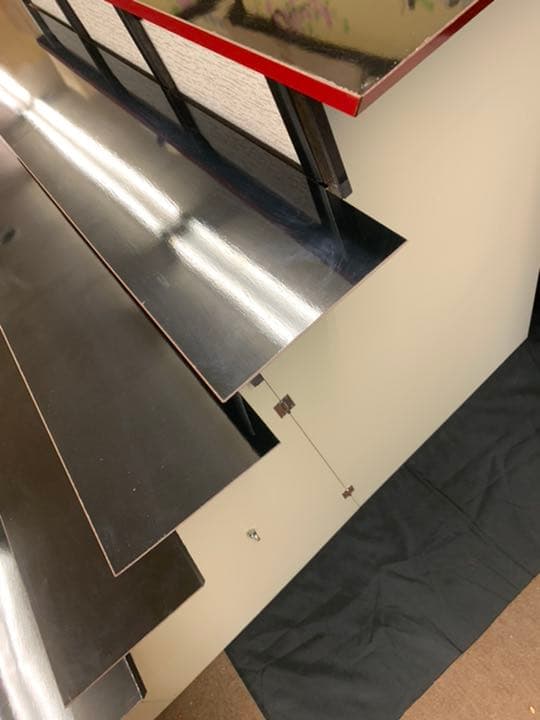 木製御飾350×7 7段飾り　雛人形　飾台　屏風付き