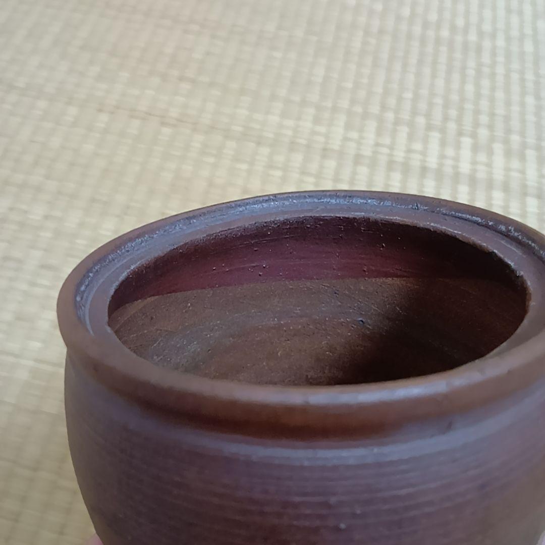 骨董品　備前焼　建水　茶道具　鉢　壺　小物入れ アンティーク　コレクション　陶器