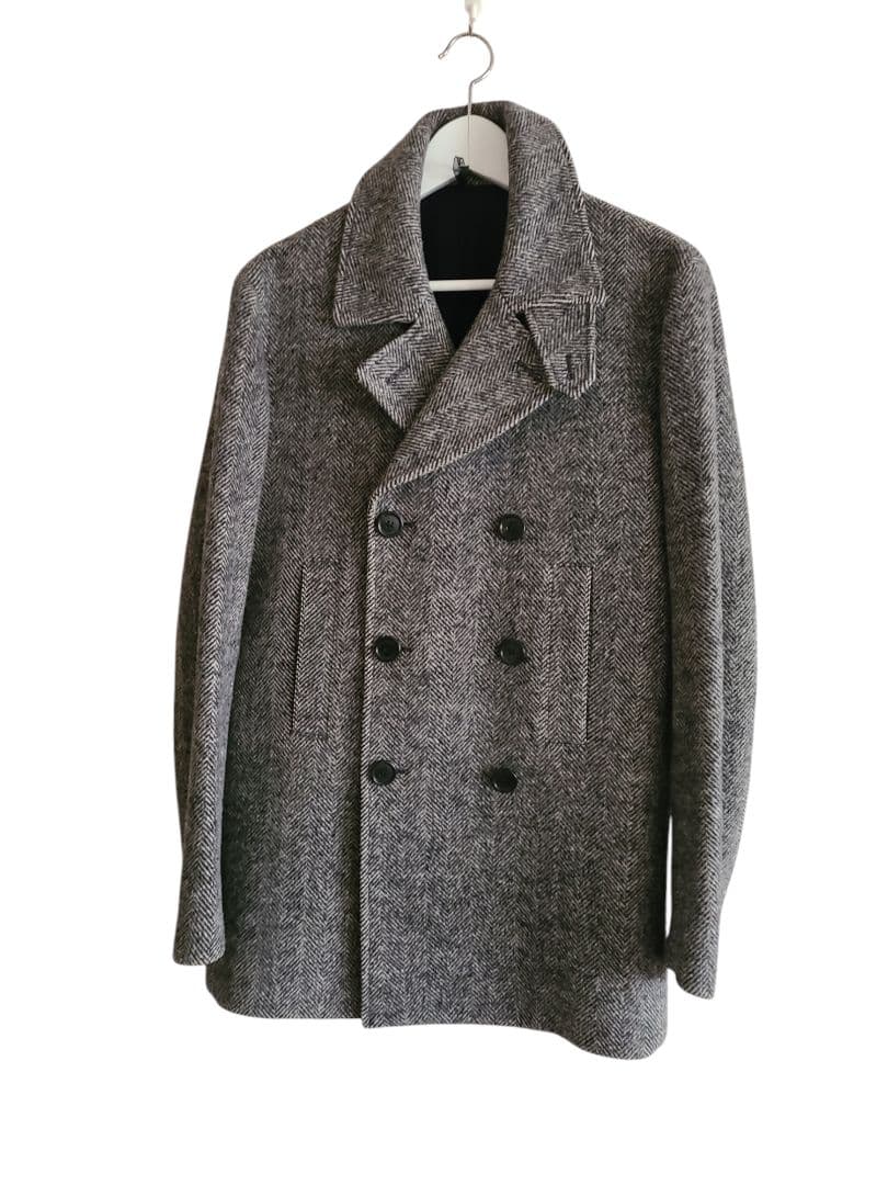 DIOR ディオール Pコート グレー size48