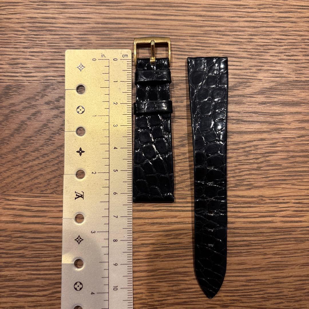 ROLEX ブラックレザーベルト 純正
