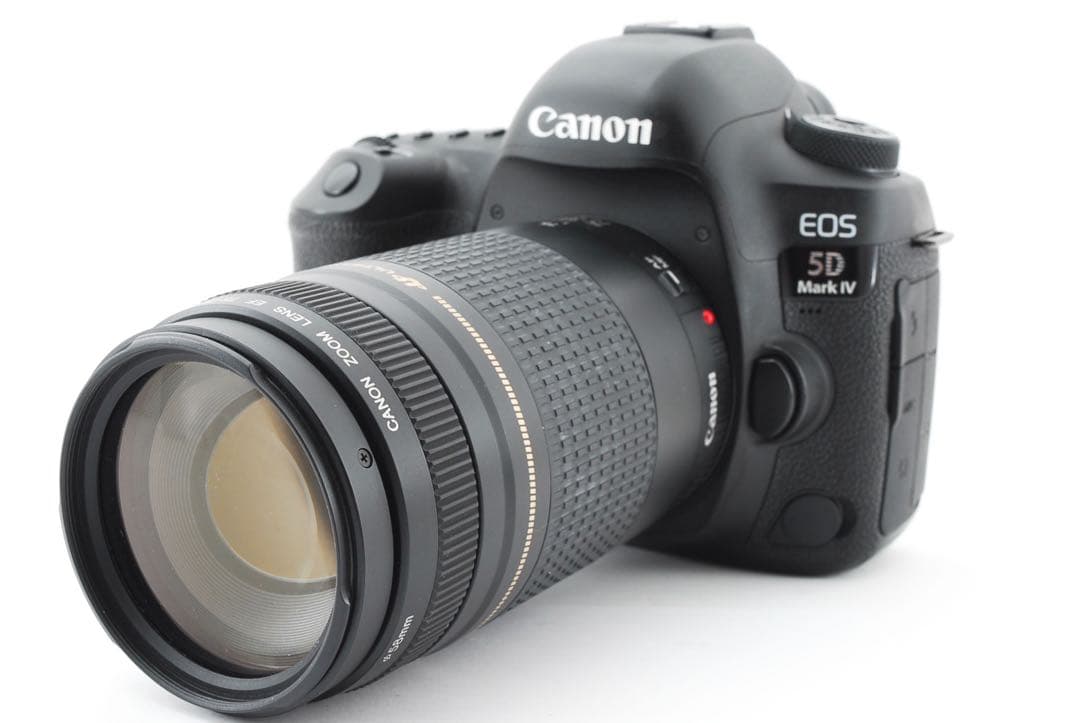 保証付きCanon EOS 5D Mark IV標準&望遠&単焦点レンズセット
