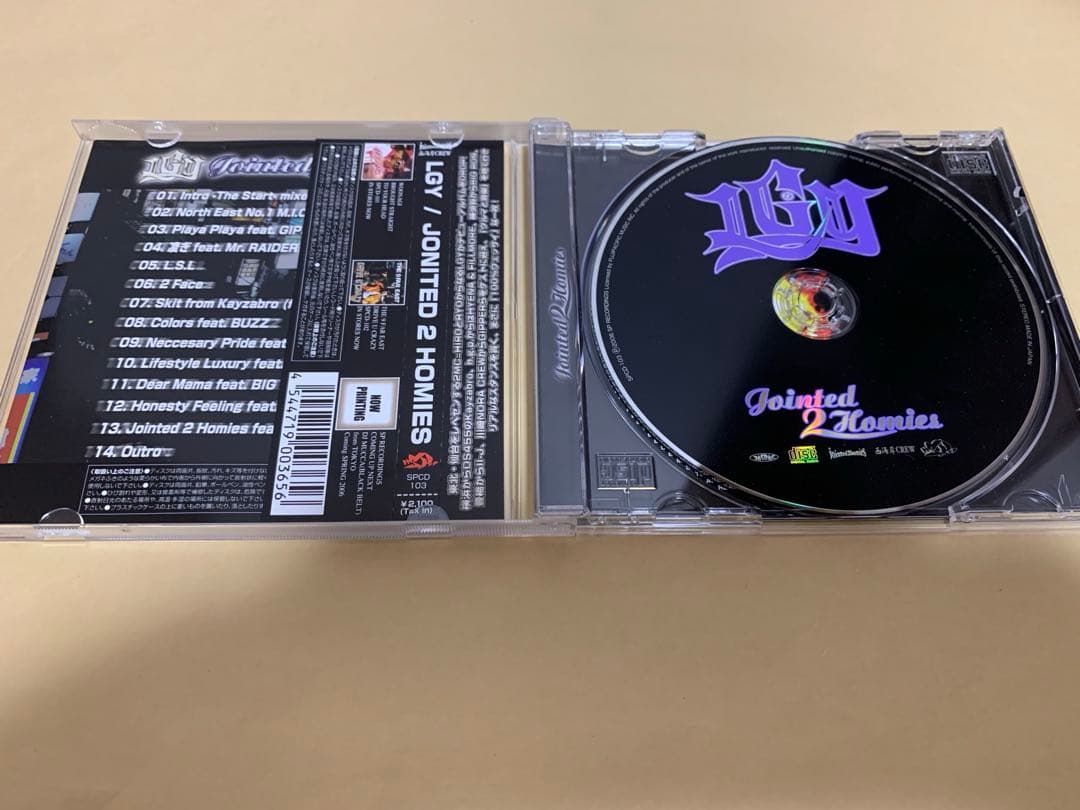 【サイン入り】LGY/JOINTED 2 HOMIES /帯付き/CD