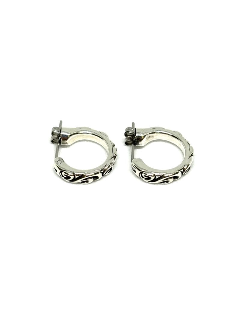 超美品 LH HOWL クロッシングピアス タテガミスクロール シルバー925