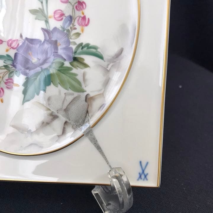 マイセン 自然主義  プラーク 陶板画