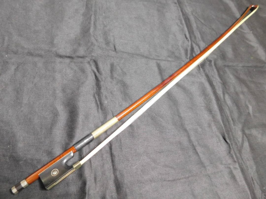 バイオリン弓 ドイツ Roderich Paesold ペルナンブコ 高級 美品