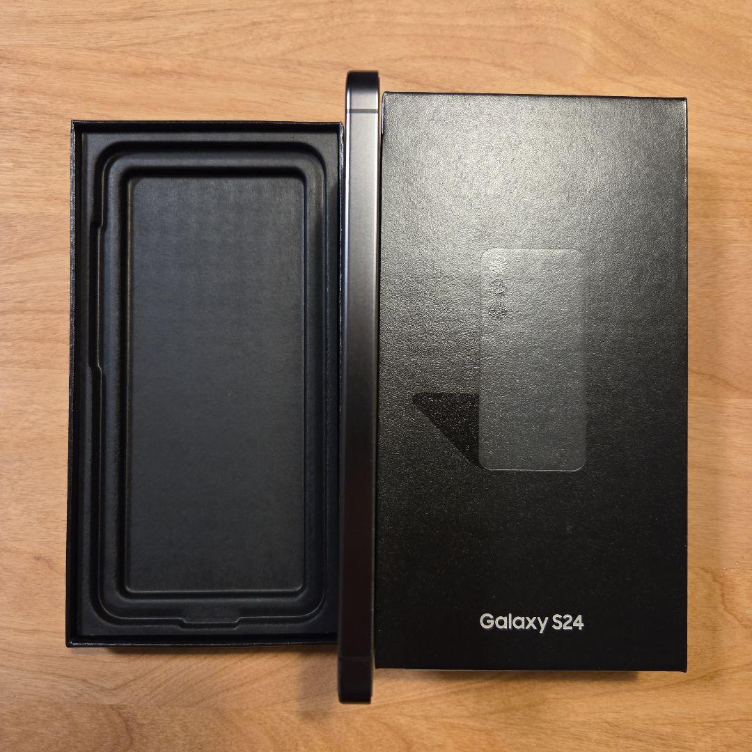美品 Galaxy S24 オニキス ブラック ドコモ SIMフリー
