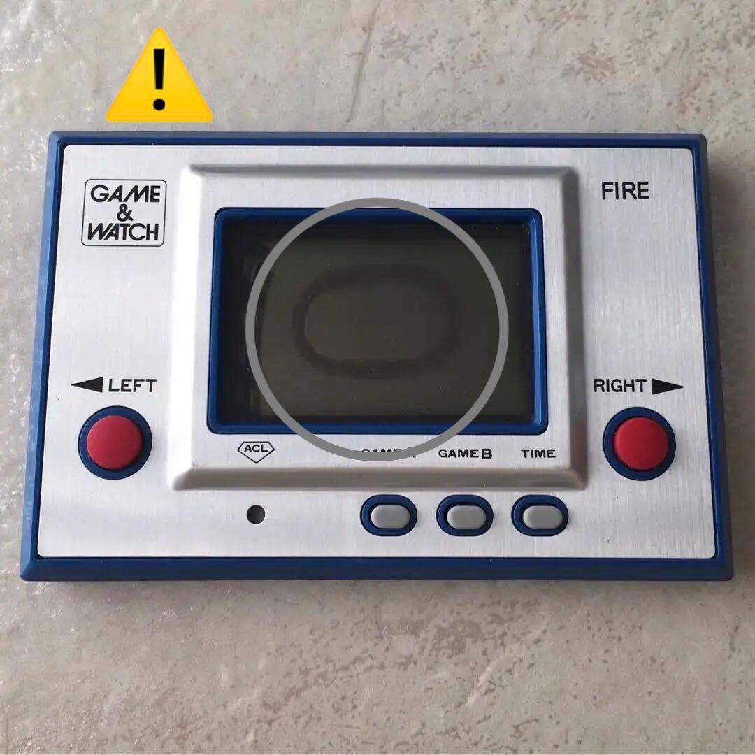 ❇️初期版・希少機種❇️美品　任天堂　ゲームウォッチ　ファイア