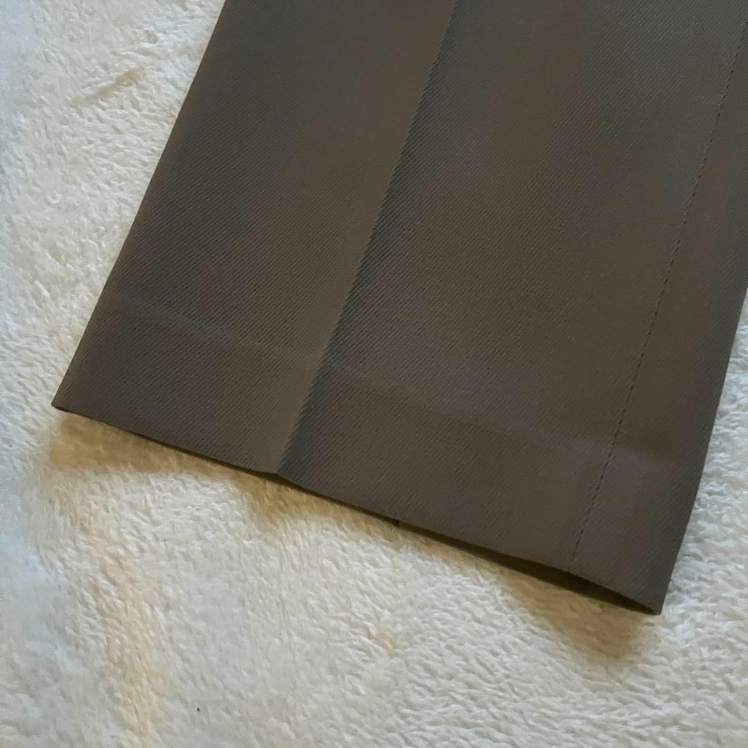 美品 NOBLE エステルソフトカルゼ セットアップ　ジャケット&パンツ