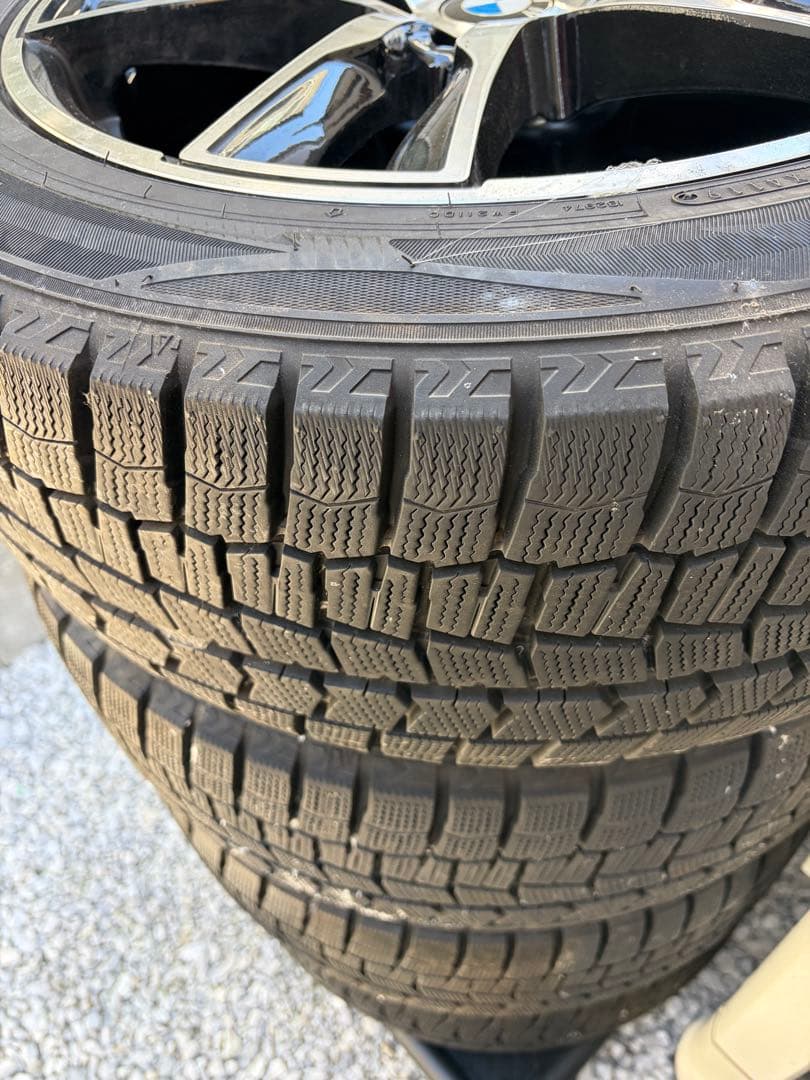 BMW スタッドレスタイヤホイールセット DUNLOP 225/50R17