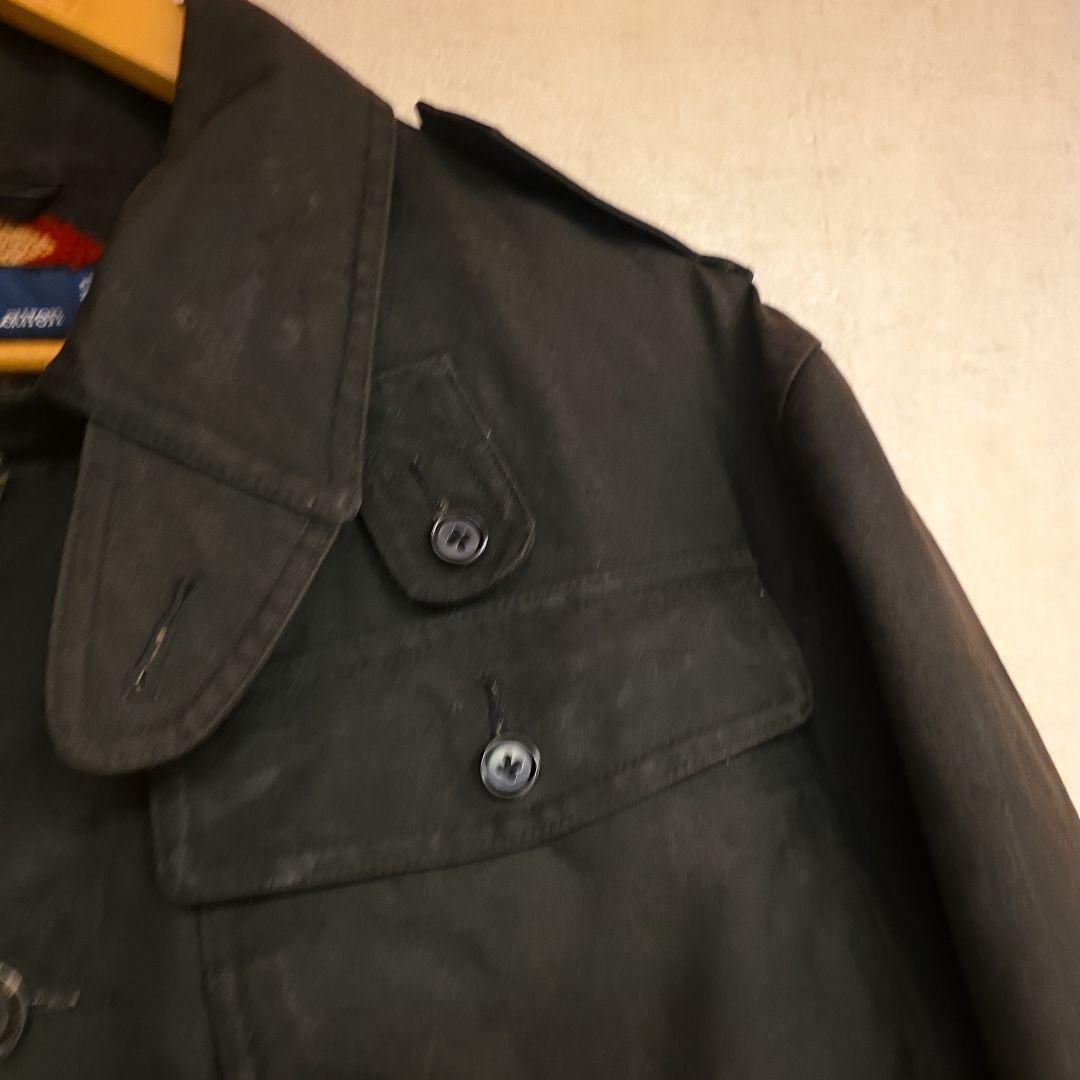 90s POLO RALPH LAUREN オイルドハンティングジャケット　黒