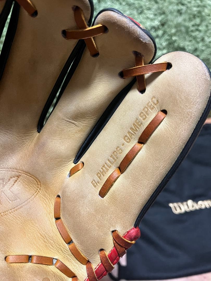 激レア！Wilson A2K DATDUDE 硬式内野手用グラブ 王冠バック風