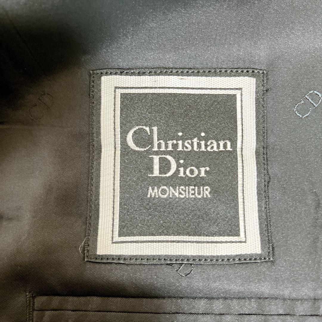 極美品☆Christian Dior☆ダブルジャケットセットアップスーツチェック
