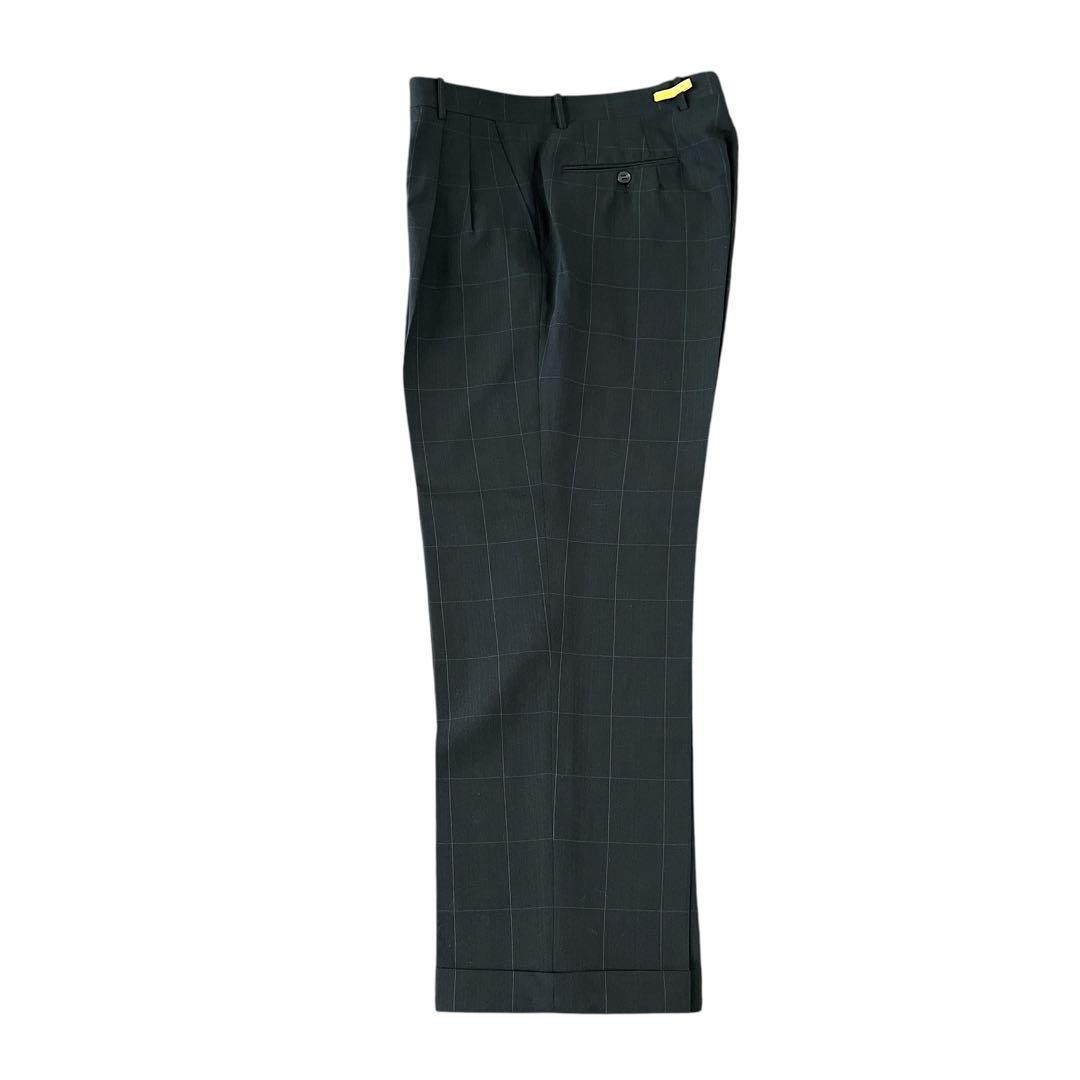 極美品☆Christian Dior☆ダブルジャケットセットアップスーツチェック