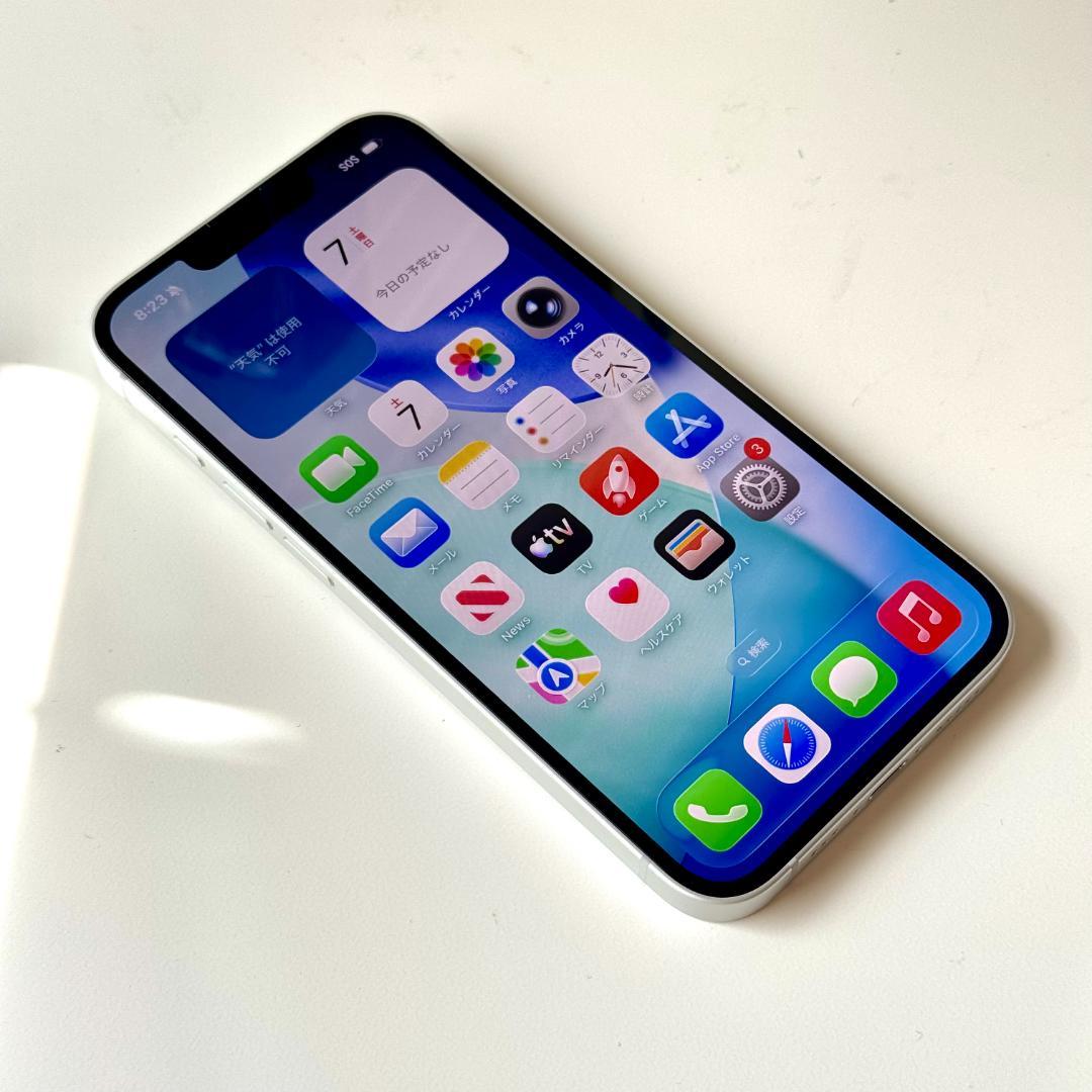 【未使用に近い】iPhone 16e 128GB｜SIMフリー版　充電100％