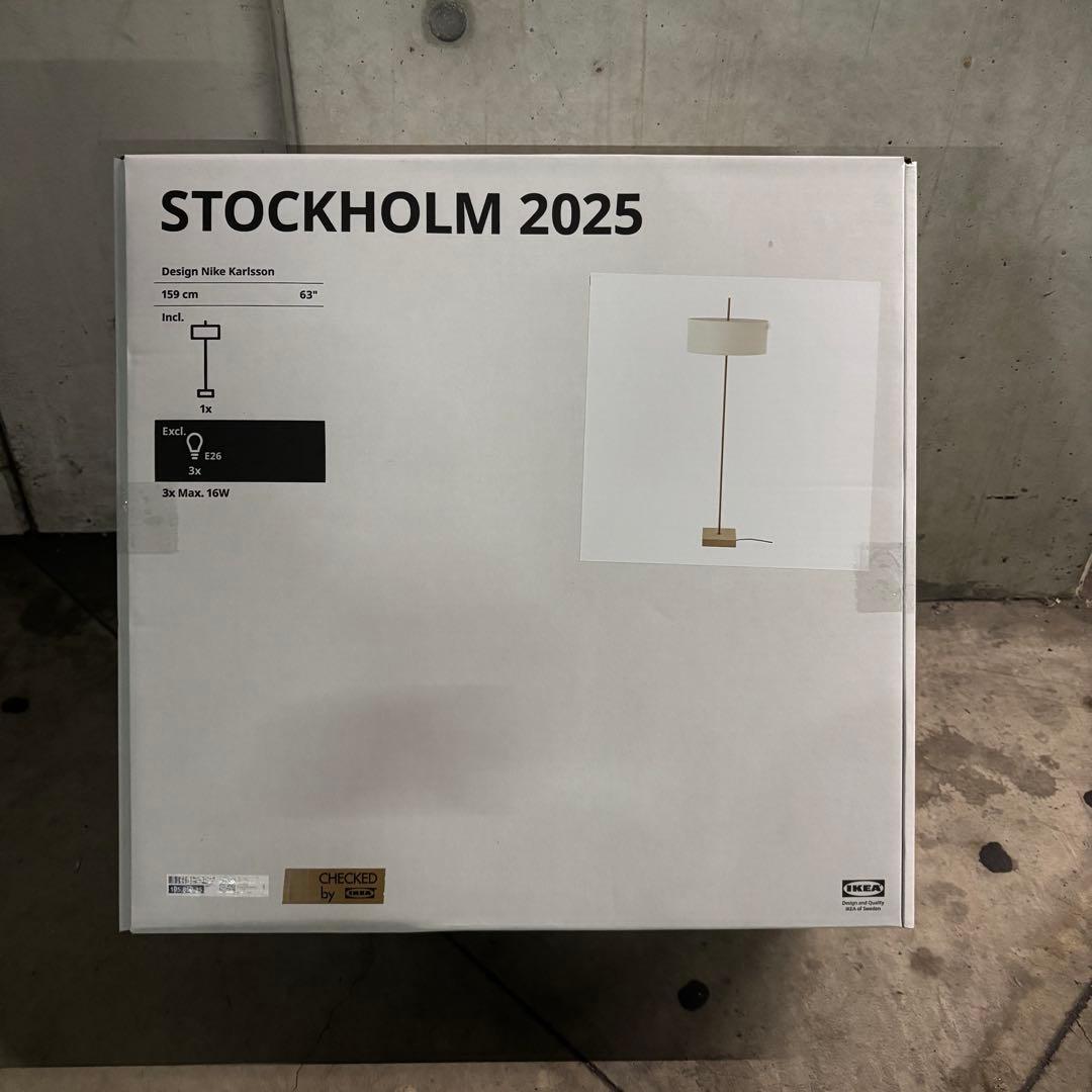 バーゲンSALE❗️ ｛新品◎未開封｝イケア ストックホルム2025フロアランプ