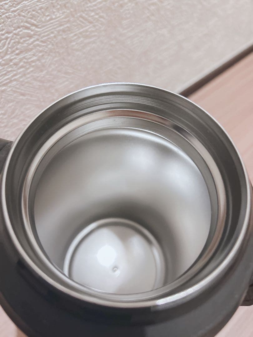 THERMOS レッド 水筒 持ち手付き