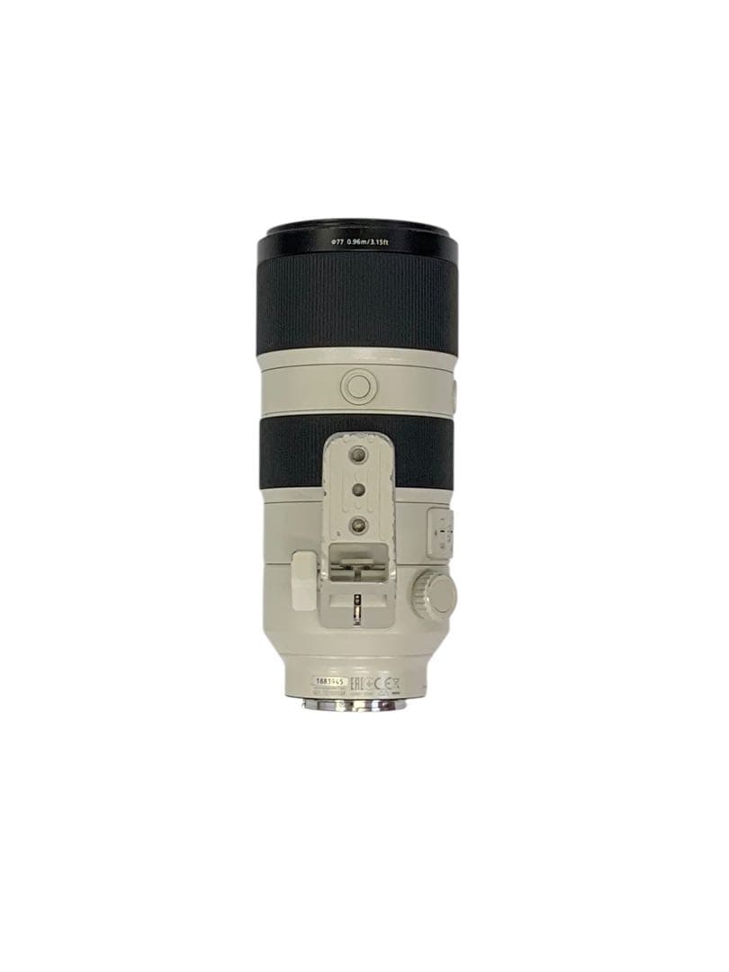 【中古品】SONY 望遠ズームレンズ SEL70200GM Eマウント フード付
