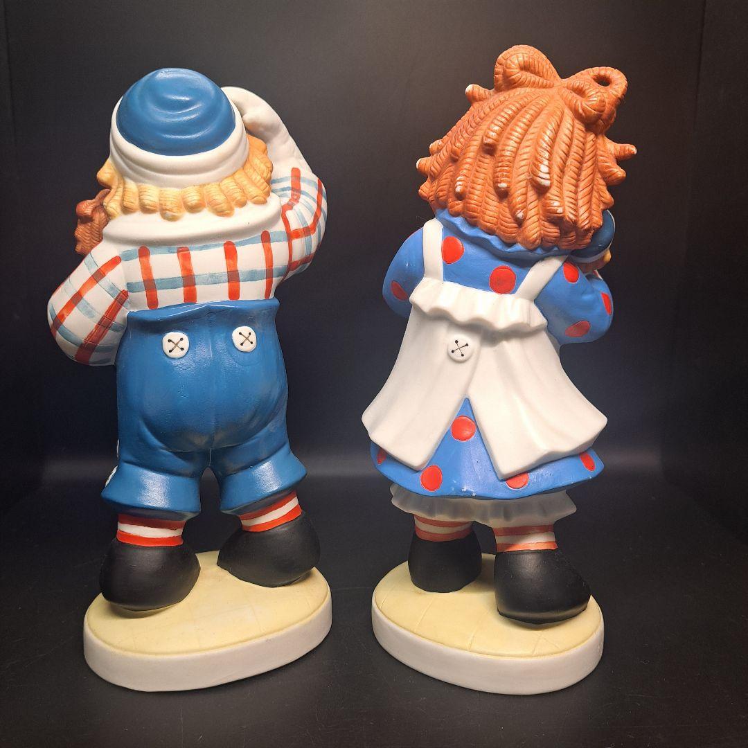 ラガディ　アン&アンディ　置物　陶器製　フィギュア　人形　ヴィンテージ