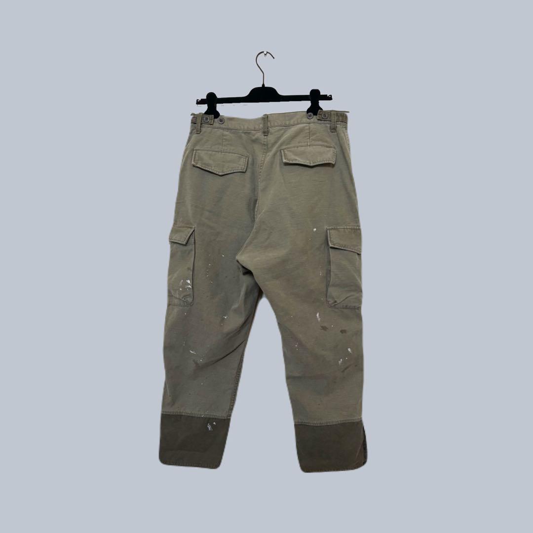 25SS journal standard luxeバックサテンミリタリーパンツ