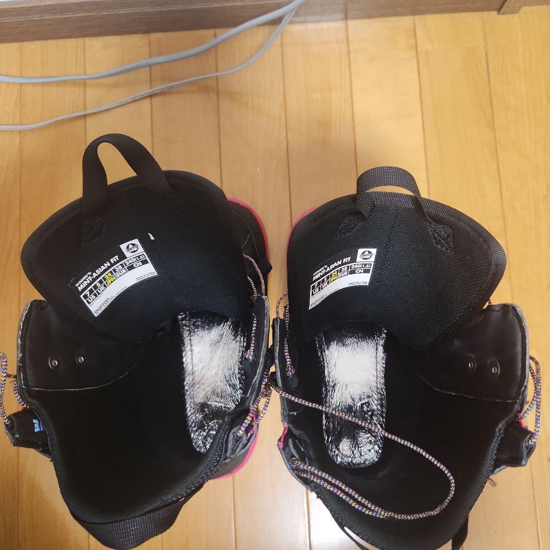 美品バートン.MINT-ASIAN.FIT.レディース.24.0cm