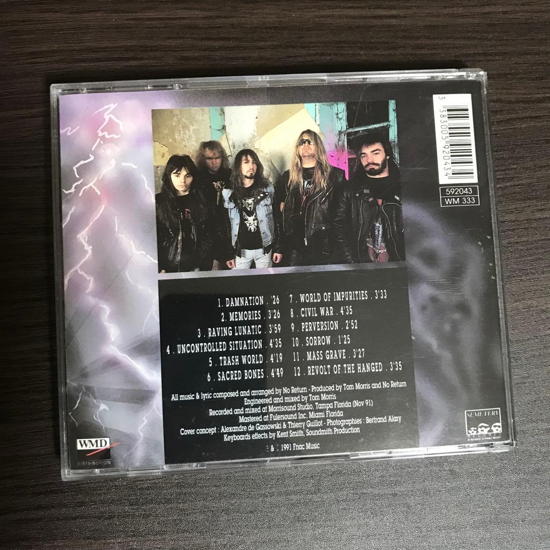 洋楽 No return/ contamination rises