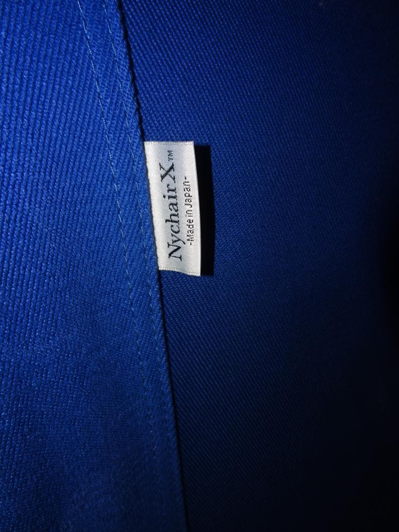 ■美品　Nychair X ニーチェアX オットマン　ブルー セット
