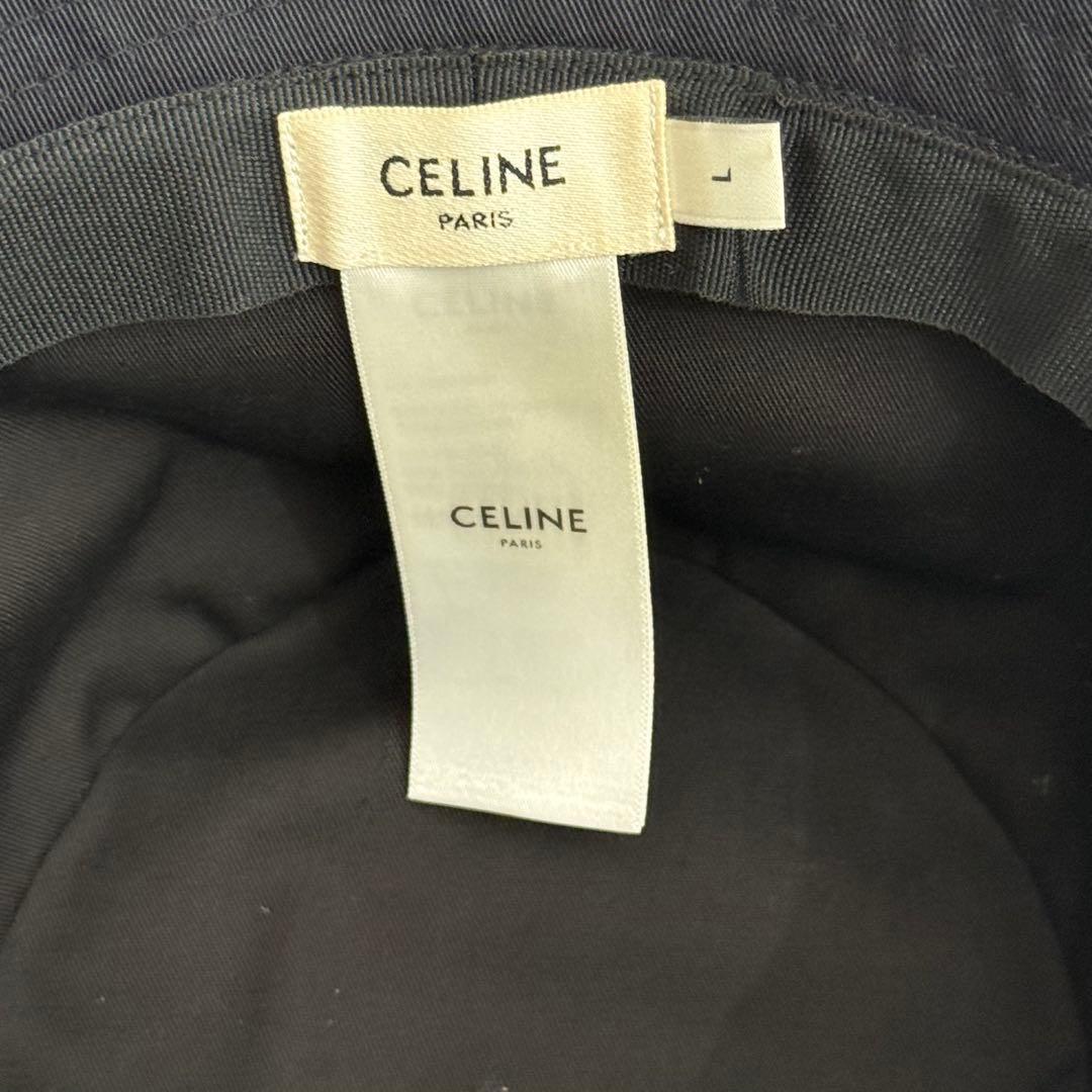 CELINE セリーヌ　バケットハット　国内正規品　Lサイズ