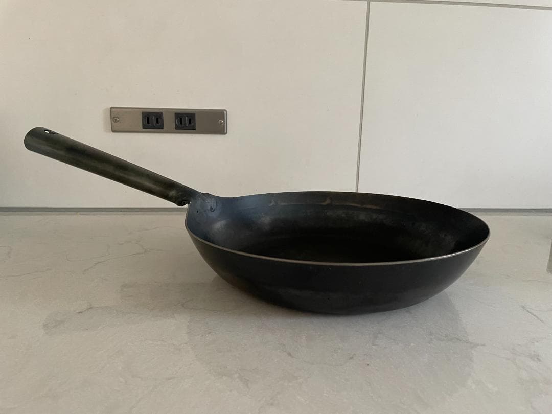 木屋　打出しフライパン　鉄　260mm 　定価¥14,850