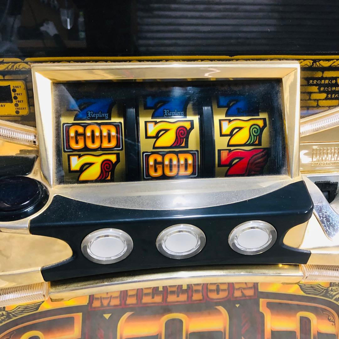 ⭐️不要機⭐️ミリオンゴット　神々の系譜 実機　スロット　パチスロ