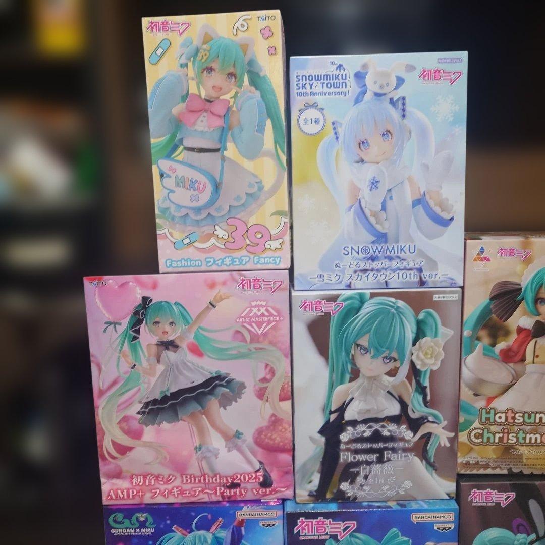 Hatsune Miku 初音ミクフィギュア8体セット　①