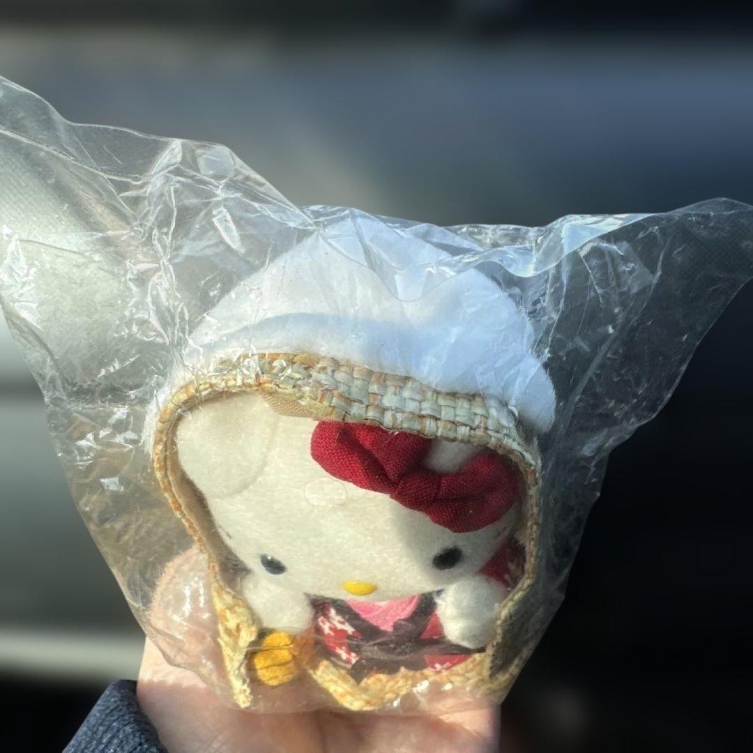 ハローキティご当地　ぬいぐるみマスコット年2002