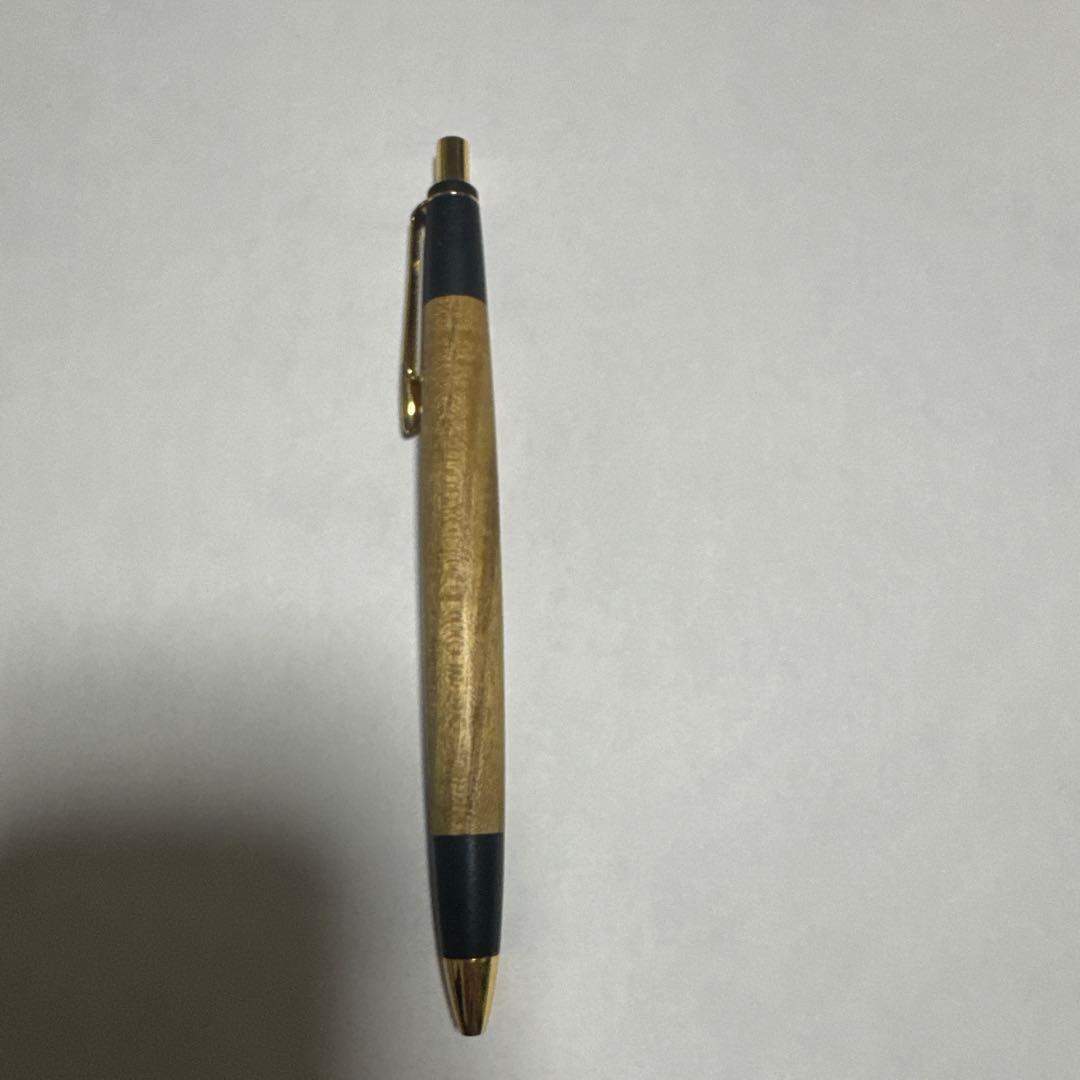 ［美品］ ボナンペン槐　シャープペンシル0.5m 真鍮金具　箱付き
