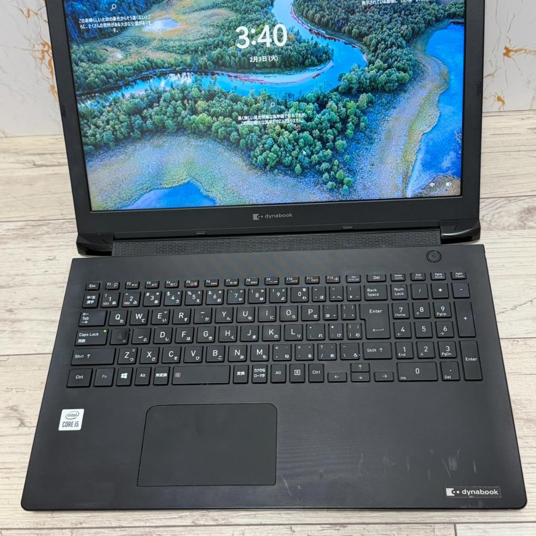 dynabook BJ65/FS 15.6インチ ノートPC オフィス カメラ