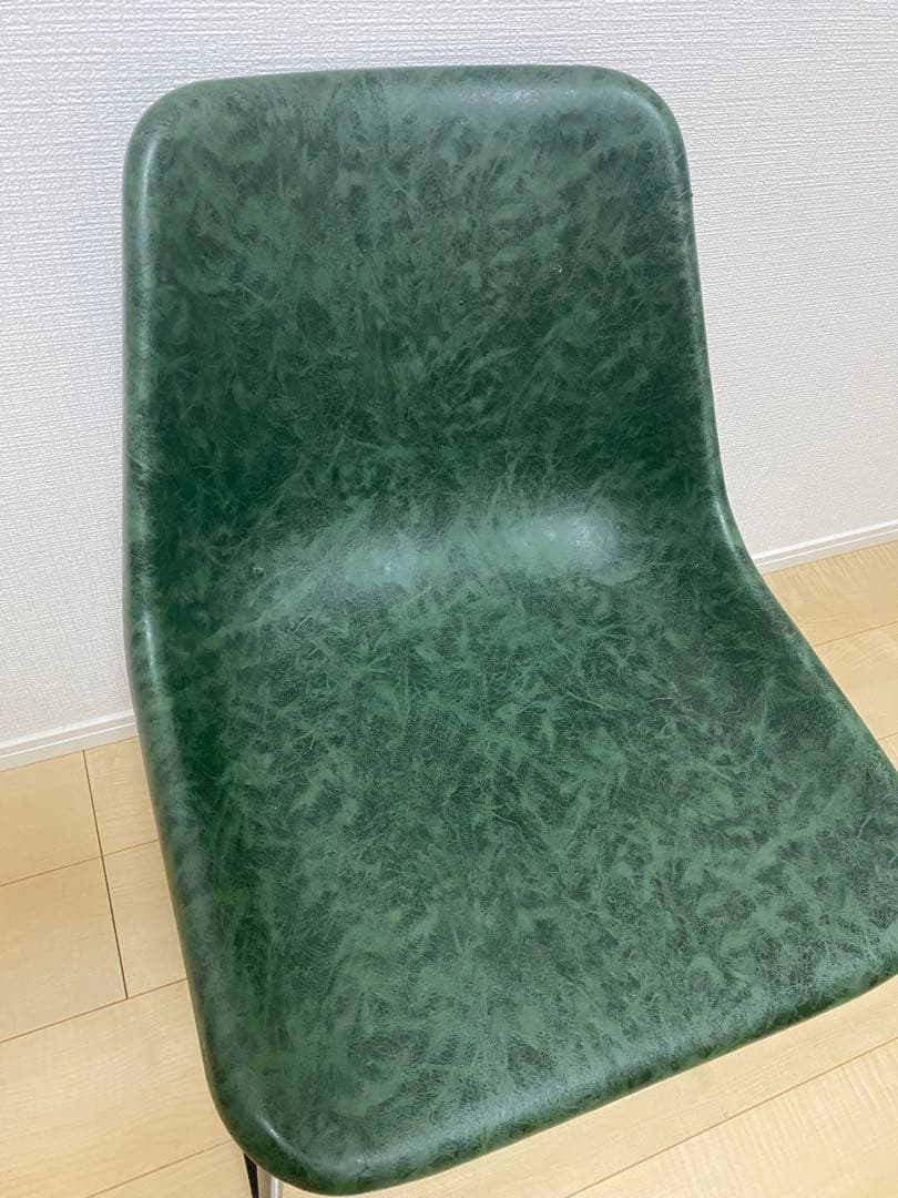クラッシュゲート ログ ダイニング　チェア ヴィンテージ グリーン