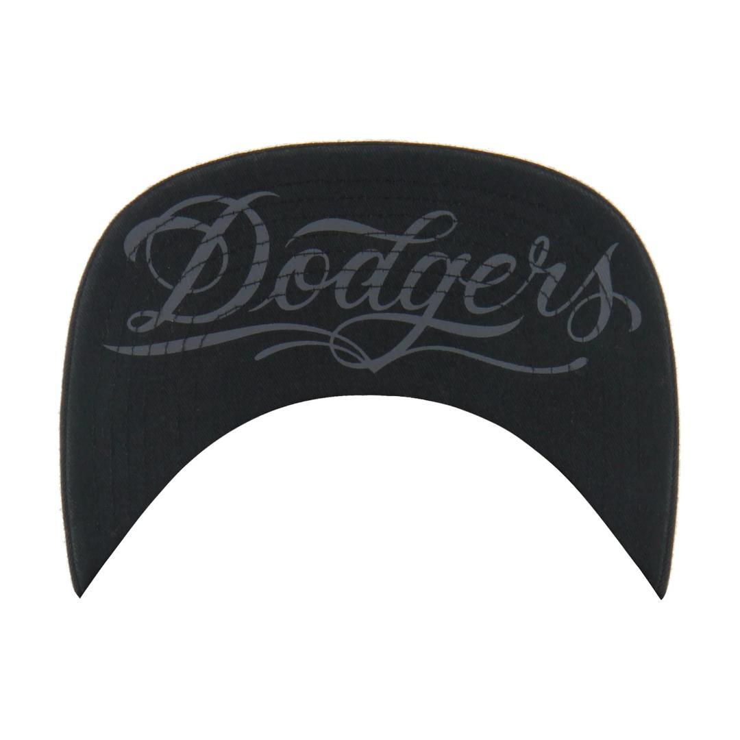 ミスターカートゥーン ドジャース フォーティーセブン グラフィティ キャップ 黒