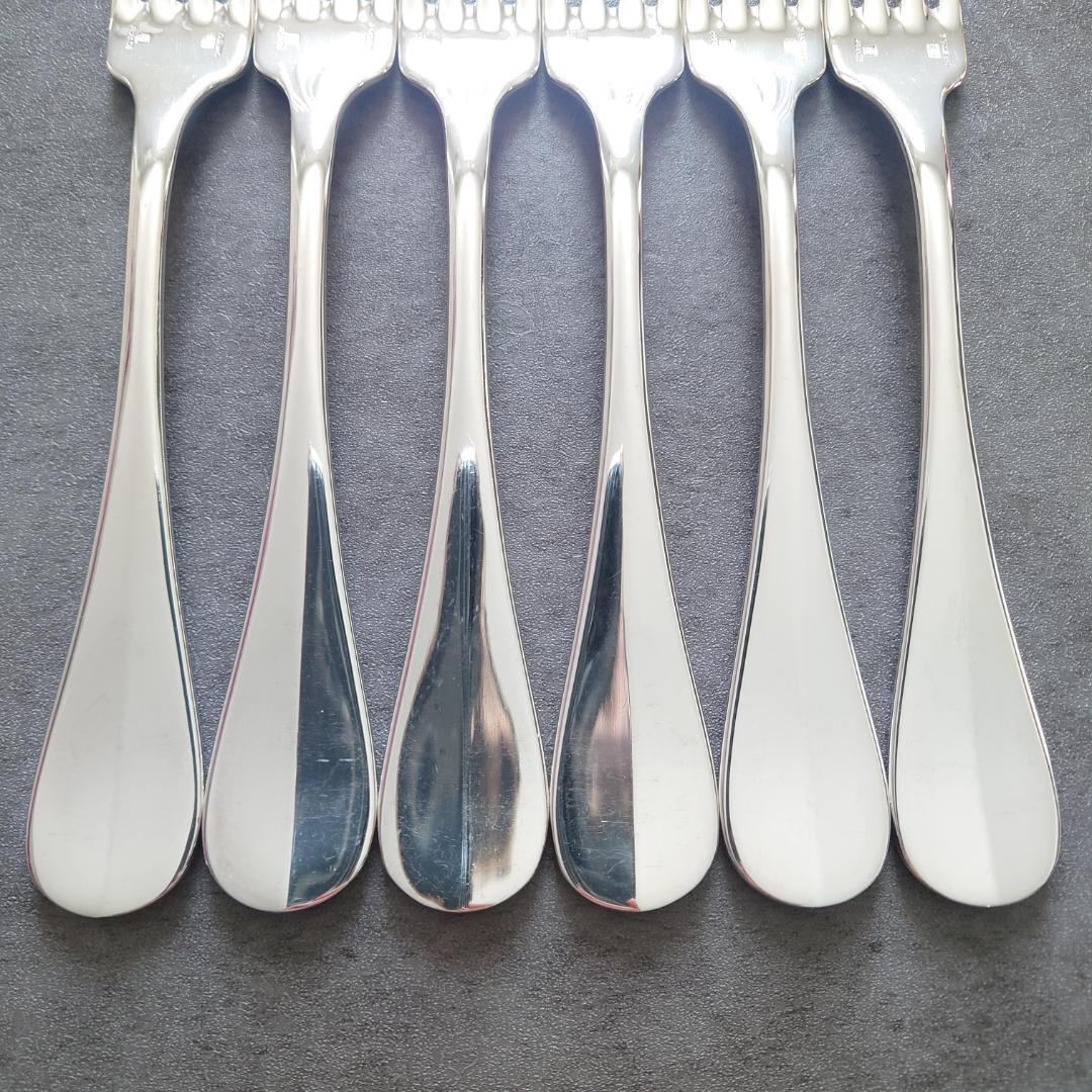 希少 美品 クリストフル フィデリオ テーブルフォーク 6点