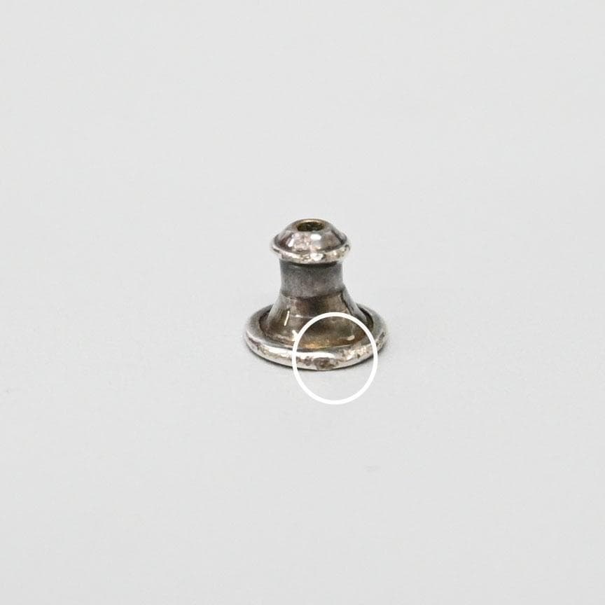 ■ □ 47080★年 クロムハーツ CHプラス フープピアス シルバー925