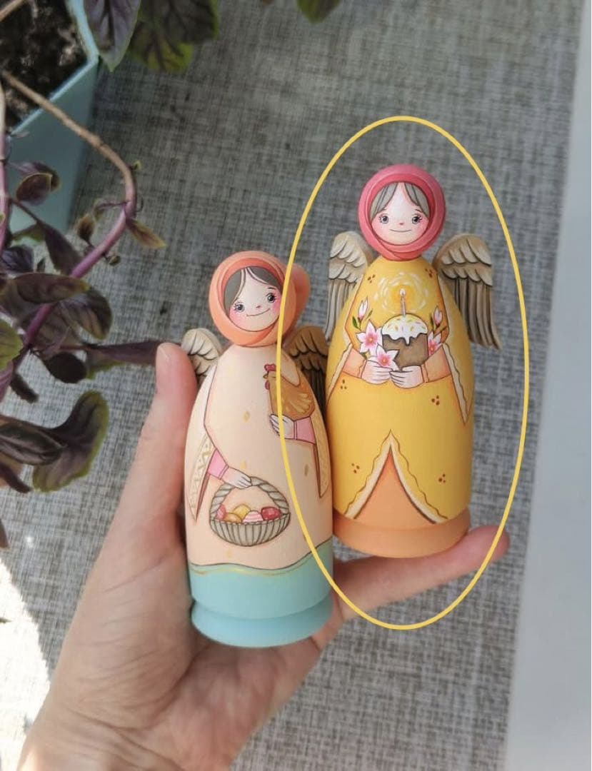ロシア雑貨☆ネコキット猫８匹&特製Box マトリョーシカ マルガリータ作
